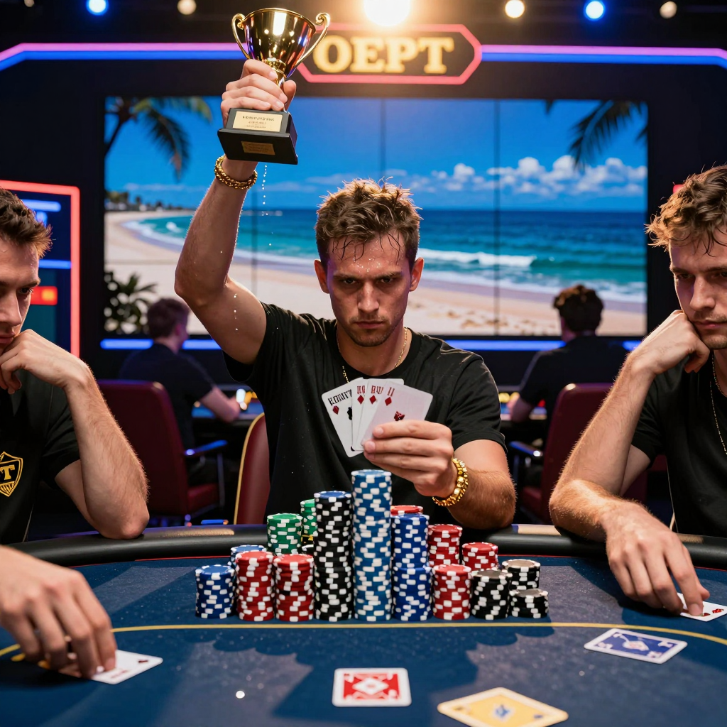 2023-2024全球扑克赛事巅峰对决：EPT Barcelona与WSOP的高额买入较量